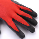 1Pair Nylon Latex Palm Work Gloves General Purpose Garden Grip Builder Co Dwwj