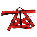 Climbing Harness,Safe Seat Belts for Tree/Rock Climbing Training Caving Red