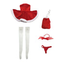 1/6 Woman Christmas Hairpin Dress Sos T-ba & Bag for 12'' Action Figures