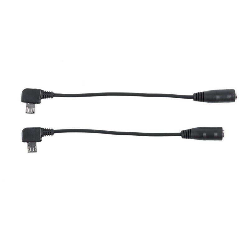 2Pcs Mini USB Jack to 3.5mm female Headphone Earphone Adapter Audio Cable C N3D4