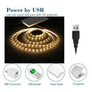 LED Strip Light Flexible Lamp Diode Tape Decor Backlight (Warm White+5m) A