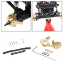 RC Brass Steering Knuckles & Rod Tie Links for Axial SCX24 AXI90081 DIY Accs