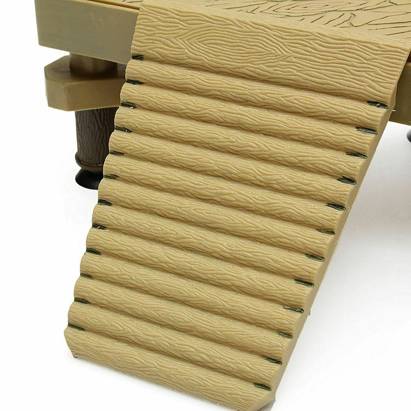 Reptile Turtle  Pier Floating Platform Basking Ramp Ladder Aquarium Decor,S
