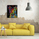 Colorful Cat DIY Oil Painting By Number Acrylic Paint On Canvas Home Decor