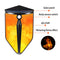 LED Solar Wall Light Waterproof Human Body Induction for Outdoor Decoration A