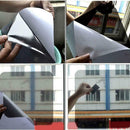 2Pcs Car Rear Window Side Sun Shade Cover Block Static Cling Visor Shield