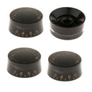 Pack of 4 Speed Control Volume KNOB Cap For LP Electric Guitar Accessory