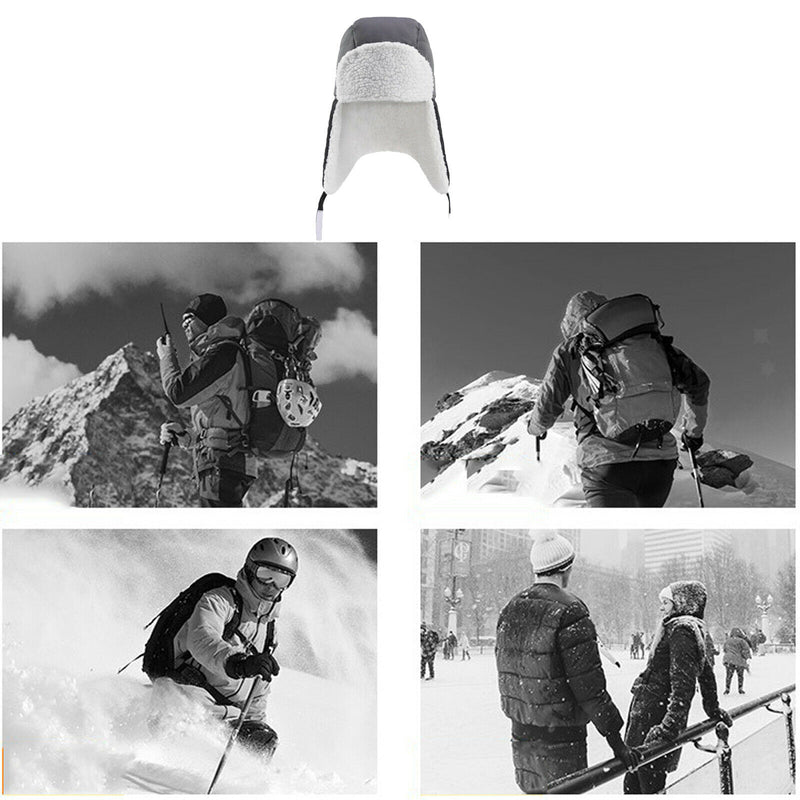 Waterproof Trapper Hat Windproof Thermal Outdoor Hunting Camping Trooper Hat