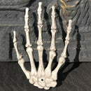 2pcs/1Pair Plastic Skeleton Hands Haunted House for Halloween Props Decoratio Gw