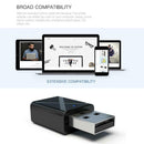Bluetooth 5.0 A2DP Audio Receiver Transmitter 3.5mm AUX Stereo Adapter for TV PC