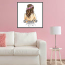 5D DIY Full Drill Diamond Painting Girl Embroidery Mosaic Craft Kits (W519)