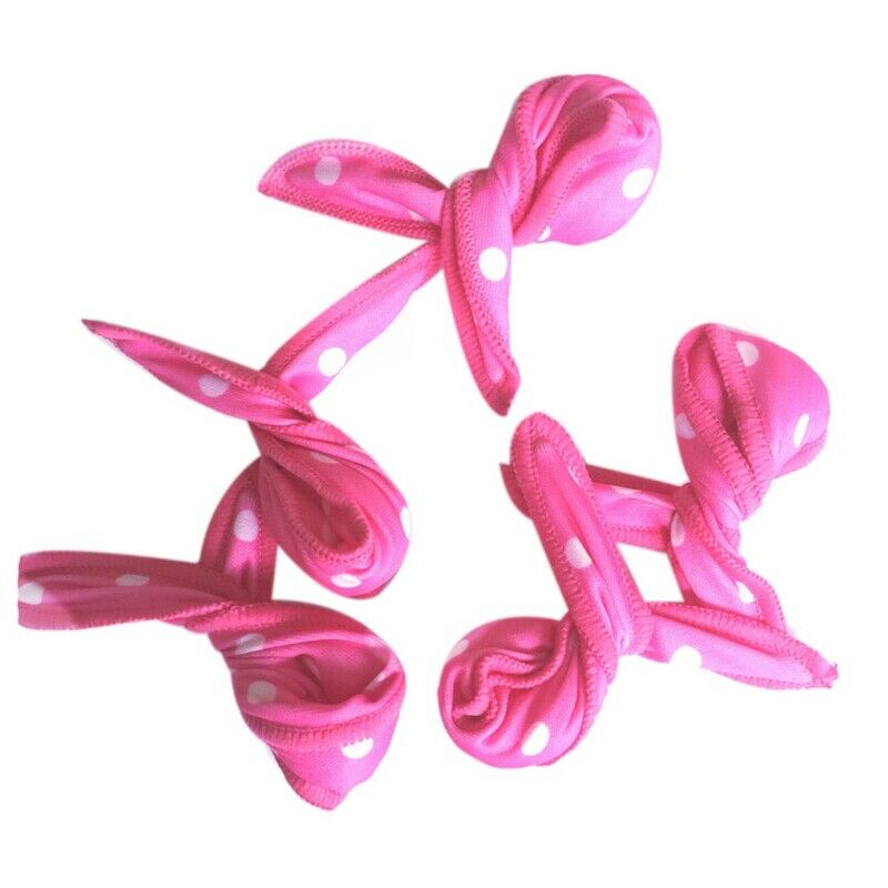 10 Pcs/Lot Hair Curlers Soft Sleep Pillow Hair Rollers Set Best Flexible Fo J8E5