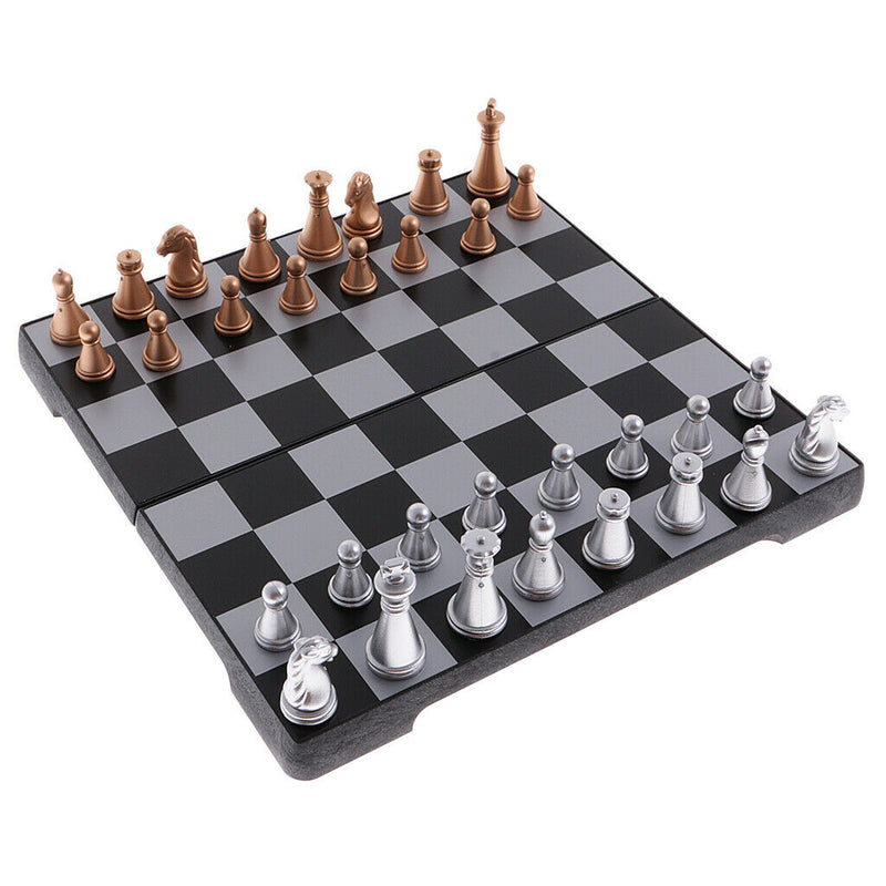 Magnetic Chess Set With Folding Chess Board for Kids Children Toys