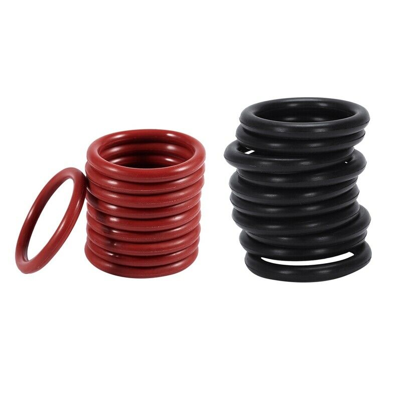 20 Pcs O Ring: 10 Pcs 32Mm OD 25Mm Inner Od. Black Nitrile Rubber O Ring Oi U5G9