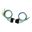 5-Pin Trailer Plug Sockets Set Trailer Wire Connector Harness Cable