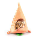 Hamsters Sleeping Bag Bedroom Golden Hamster Winter Warm Plush Carrot Bed  A