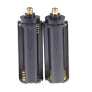 2X AAA Battery Plastic Holder Box Case Cylindrical Type For 18650 Flashlight Hn