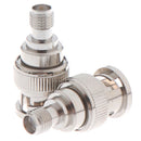 2PCS BNC Male To SMA Female RF Coaxial Connector Adapter Converte OZ