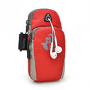 Sports Running Jogging Gym Armband Bag Case Cover Holder(red) A