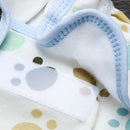Baby Infants Breathable Soft Cotton Diaper Pants Reusable Nappy (Footprint) A