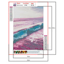 Diamond Painting Cross Stitch Seaside Full Round Drill Embroidery (0796)