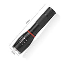 Zoom T6+COB LED Flashlight Magnetic 5 Modes IP44 Waterproof Outdoor Torch A