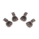 4pcs/pack Desk Furniture Leg Closet Dresser Claw Shape Support Corner ProteS Ew