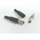30Pcs 2.1 x 5.5mm Solder Male Barrel Tip DC Power Plug Jack Connector Adapter