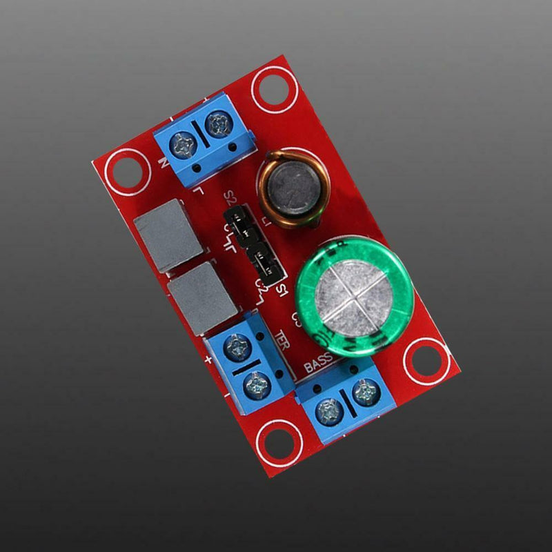 Ajustable Treble/Bass Frequency Divider 2Way HiFi Speaker Crossover Filte D G8E9