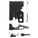 18in1 Multitool Credit Card Survival Tools Outdoor Hiking Hunting Camping GY Hn