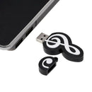 USB 2.0 Stick Cute Cartoon Memory Stick Music Notes Symbol USB 2.0 Memory E O9H4