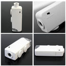 160X-200X White Portable Mini Microscope Zoom LED Lighted Magnifier Lou VQM