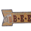 Tin Metal Sign Plaque Bar Pub Retro Wall Art Poster Ice Cold BEER Sold Here