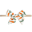 Baby Print Knotted Bow Hair Band 10 Pieces / Set of Children'S Hair Accesso