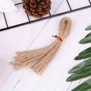 50pc25cm natural brown jute hemp rope twine string cord shank craft making_c TO