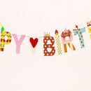 Birthday party party bunting holiday party banner banner decoration decorat