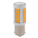 2x 1156 BA15S P21W 33 SMD LED Daytime Running Light Yellow Bulb Super Bright Gw