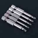 5pcs Triangular Screw Bits Magnetic Electric Screwdriver Bits Hand Tool Set