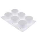 18pcs Tattoo Dip Cap Cup Dipping Dipcap Clean Blend Dry Needle Permanent Makeu3C