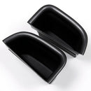 Black Front and Rear Door Handle Storage Box Container Holder Tray for Volv S2X6