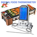 Food Meat BBQ Thermometer Digital Wireless Dual 2 Probe Cooking Thermometer