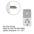 Smart Control Countdown Timer Switch Plug-In Socket Auto Shut Off Outlet Uk