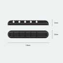 Portable Silicone Self-Sticking Desk USB Cable Winder Cord Organizer Clip