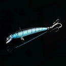 Minow 7.5cm/5.6g Fishing tackle 6 Color Hook peche Baits Lure E4N9 Wobbler M1Q0