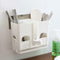 Multifunction Tableware Wall Mounted Dish Rack Drain Chopsticks Storage XSD QGK