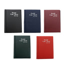 120 Grids Coins Souvenir Coins Currency Collector PU Album Book  Black
