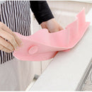 Sink Water Splash Guard Suction Cups Board Protect From Splatter Bathroom A