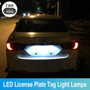 2 Pcs Waterproof 6 LED 12V License Plate Light Car Boat Truck Trailer Step Lamps