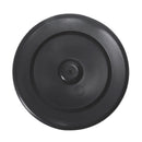 Rubber sink drain garbage disposal plug flange 9cm diameter black Y5H7