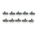 10pcs MSS-22D18 DPDT 6 Pin Toggle Vertical Mini Slide Type DIP Switch LJ
